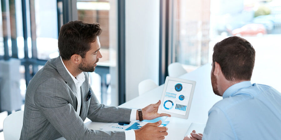 business-man-meeting-tablet-screen-with-report-product-sales-discussion-performance-review-b2b-deal-people-with-tech-charts-data-graphs-feedback-profit-increase business-man-meeting-tablet-screen-with-report-product-sales-discussion-performance-review-b2b-deal-people-with-tech-charts-data-graphs-feedback-profit-increase